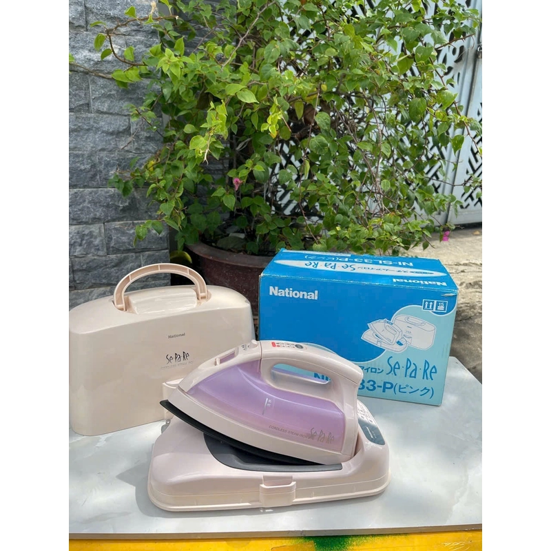 Bàn ủi hơi nước National không dây 504016