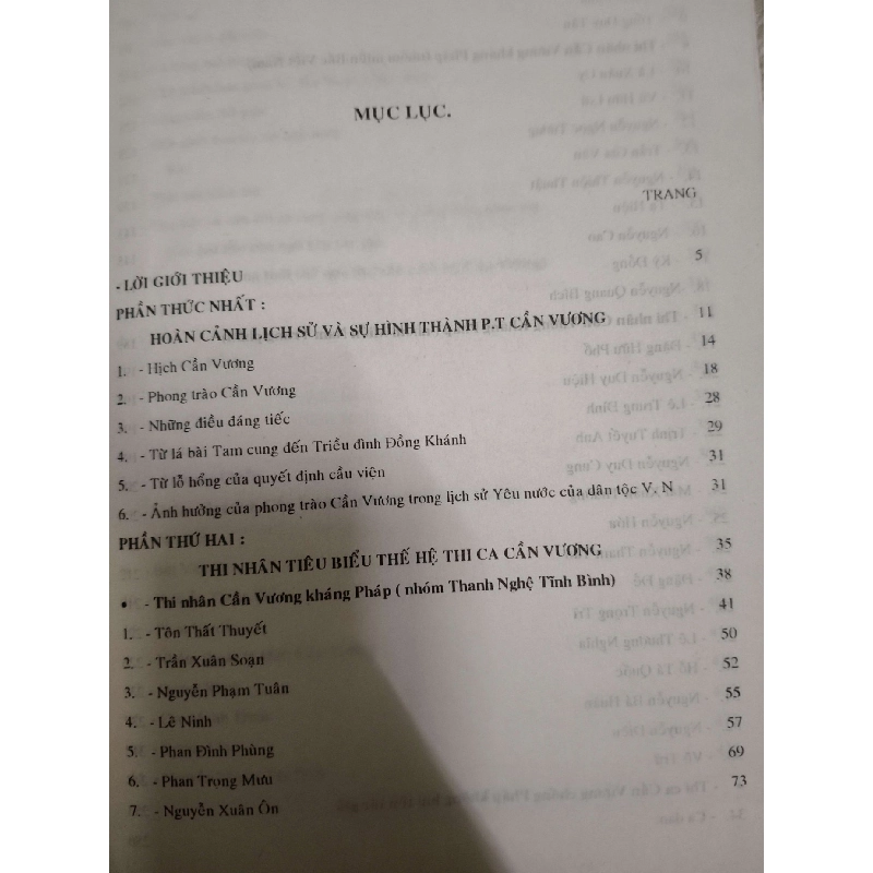 Thi ca Việt Nam thời cần vương - 1997 - 455 trang - LỊCH SỬ - CHÍNH TRỊ - TRIẾT HỌC - SLSCTTDBKCNVNSLSCTANTQ3112-108 925172