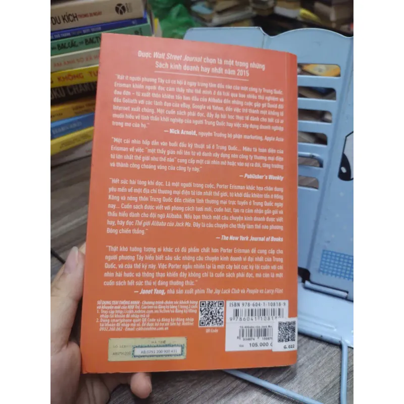 Sách: Thế giới Alibaba của Jack Ma - Porter Erisman (A2) 590079