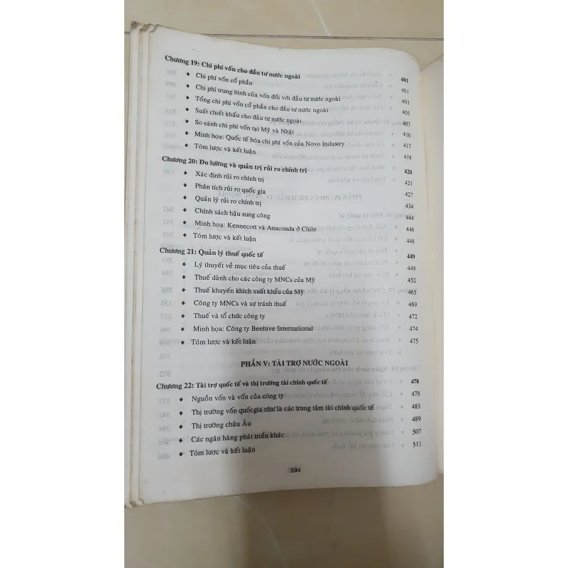 QUẢN TRỊ TÀI CHÍNH QUỐC TẾ 1001637