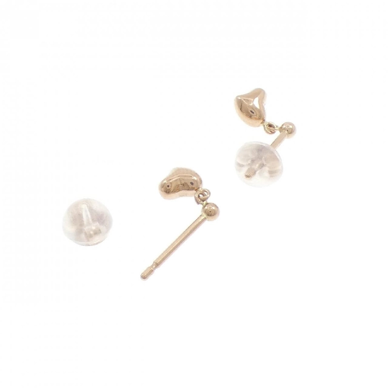 K18PG Bông tai hình trái tim - Hàng hiệu Chính hãng 867962