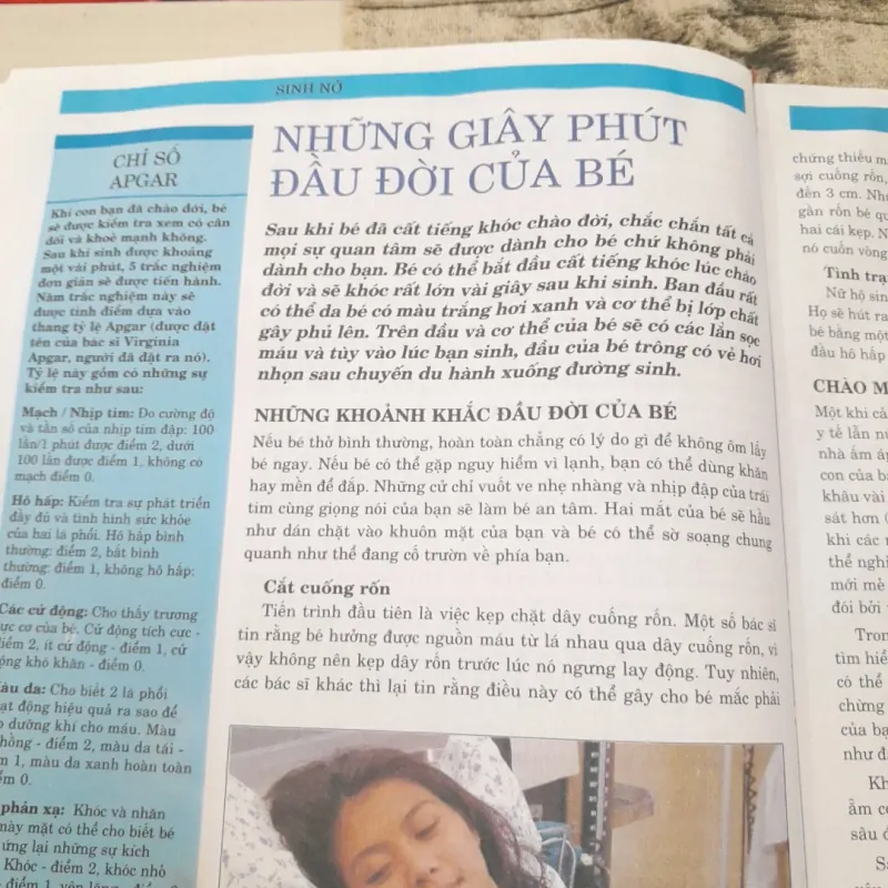 Cẩm nang MANG THAI VÀ SINH CON.Tg. Bác sỹ Miriam Stoppard MD MRCP. BD Bác sỹ Ng. Lân Đính. 783644