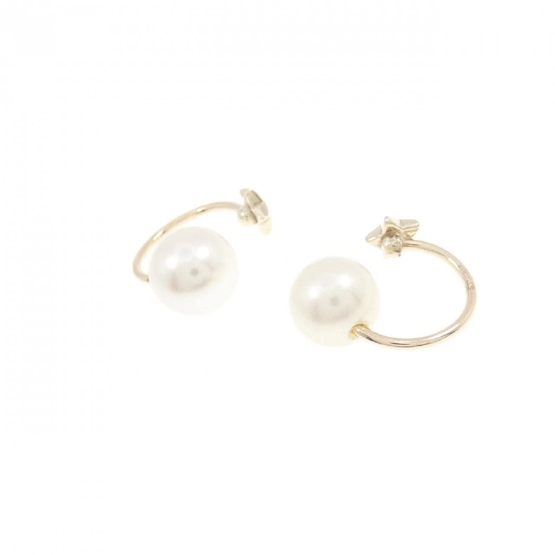 Hàng hiệu Authentic Samansa Tiara Bông tai ngọc trai nước ngọt 6mm 848361