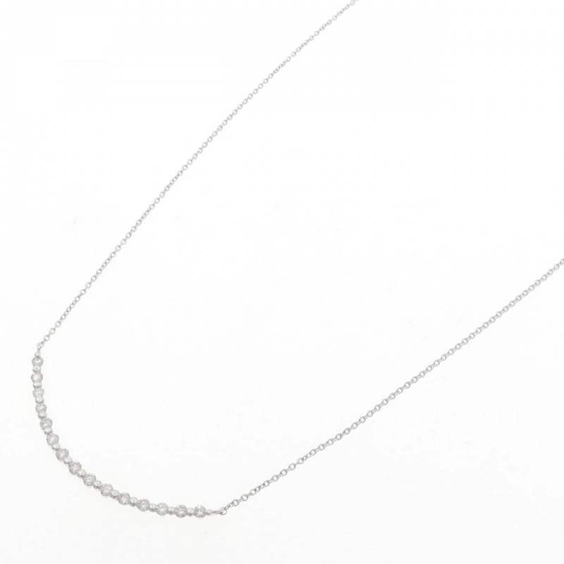 Dây chuyền kim cương K18WG 0.30CT - Hàng hiệu Chính hãng 858570