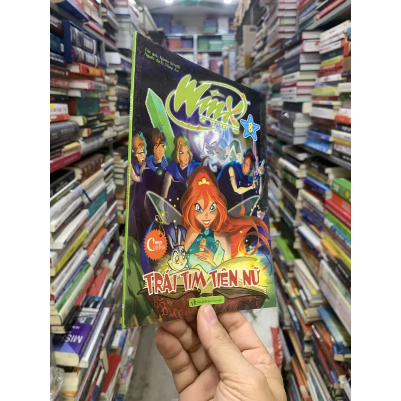 Truyện tranh winx công chúa phép thuật. Combo 8 cuốn tập 3 đến 10.  961412