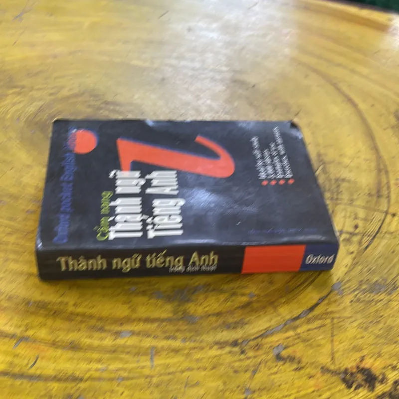 CẨM NANG THÀNH NGỮ TIẾNG ANH- nguyễn bá kim 1002537