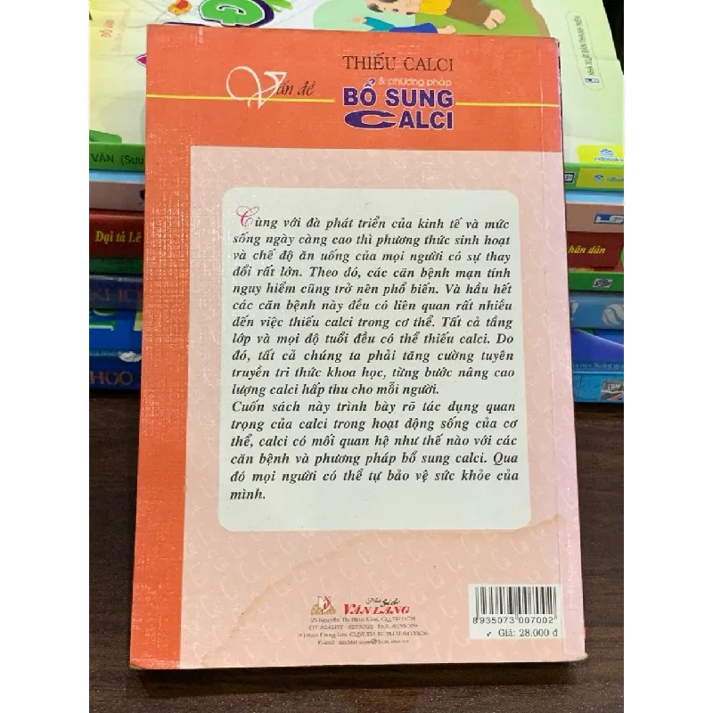 Vấn đề thiếu calci và phương pháp bổ sung calci – Ngô Thắng Hoa, Tiền Kiêm Hải 560842