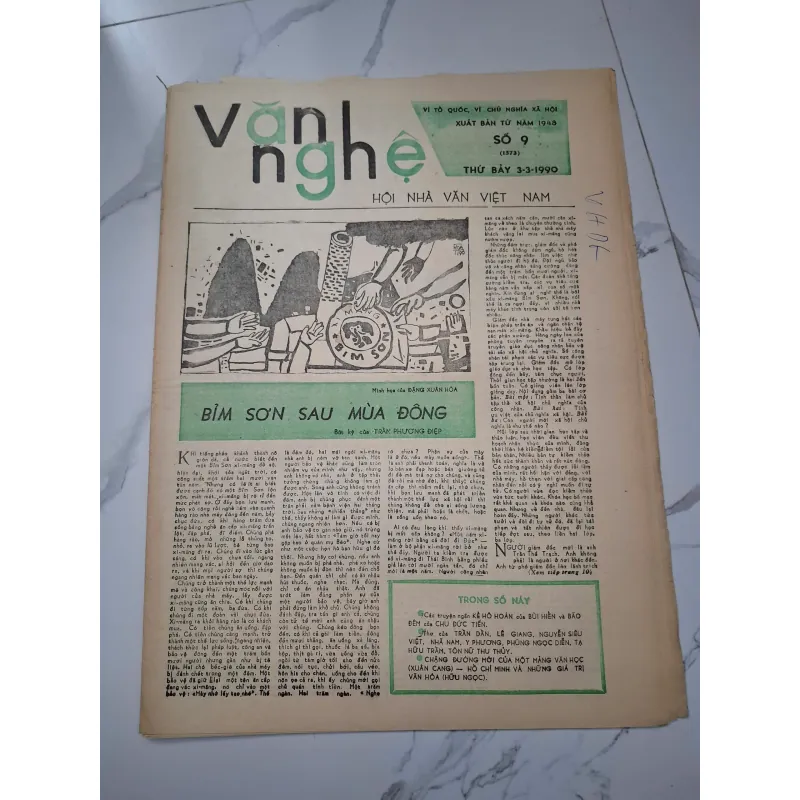 Báo Văn Nghệ số 9 (1573) - Trần Phương Điệp - Bút ký 960044