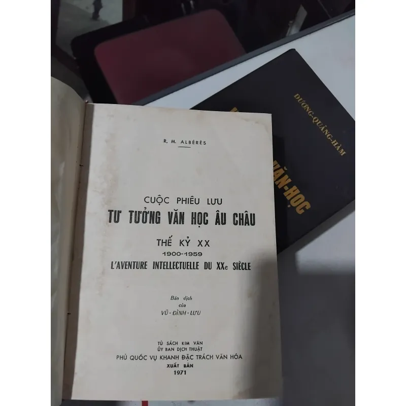 Cuộc phiêu lưu tư tưởng văn học Âu Châu thế kỷ XX của R.M.Alberes 934389