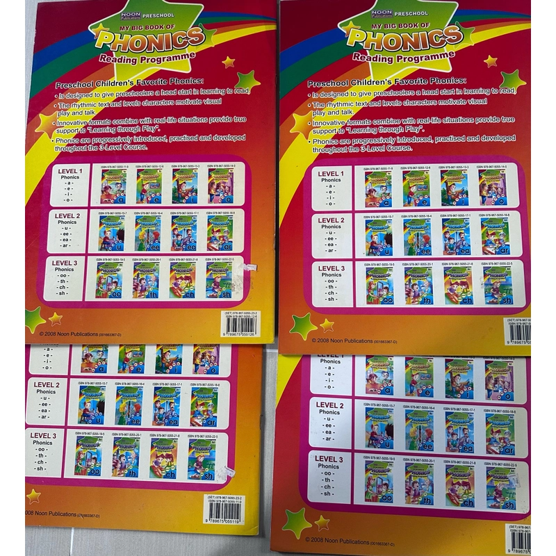 Sách tập đọc tiếng anh -12 quyển tron bo- nhà xuất bản Noon publication  456070