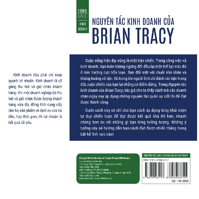 Nguyên Tắc Kinh Doanh Của Brian Tracy - Brian Tracy 296702