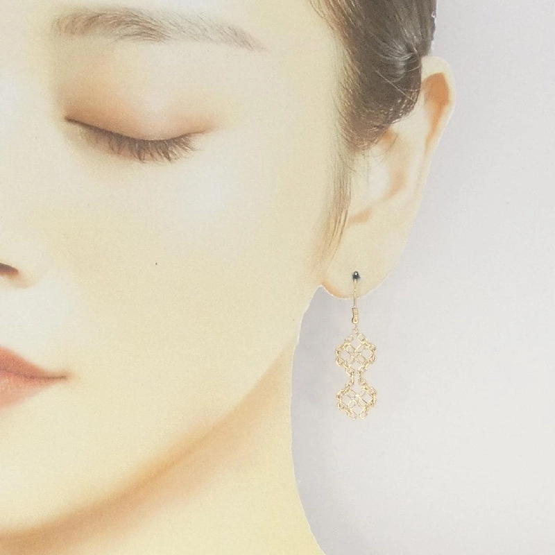 K18YG Bông tai - Hàng hiệu Authentic 877262