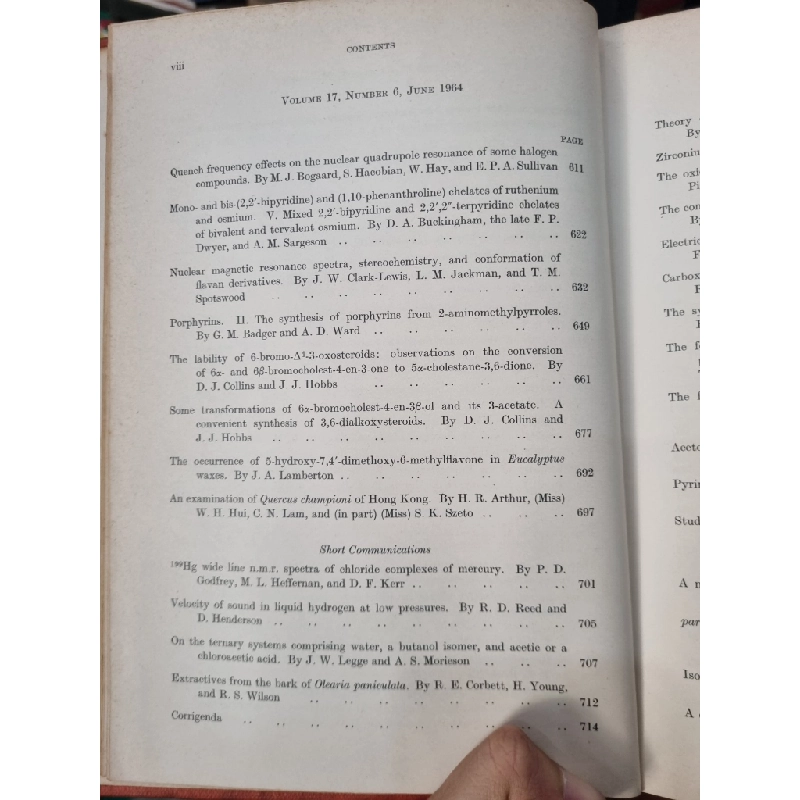 Australian Journal of Chemistry - Volume 17 448794