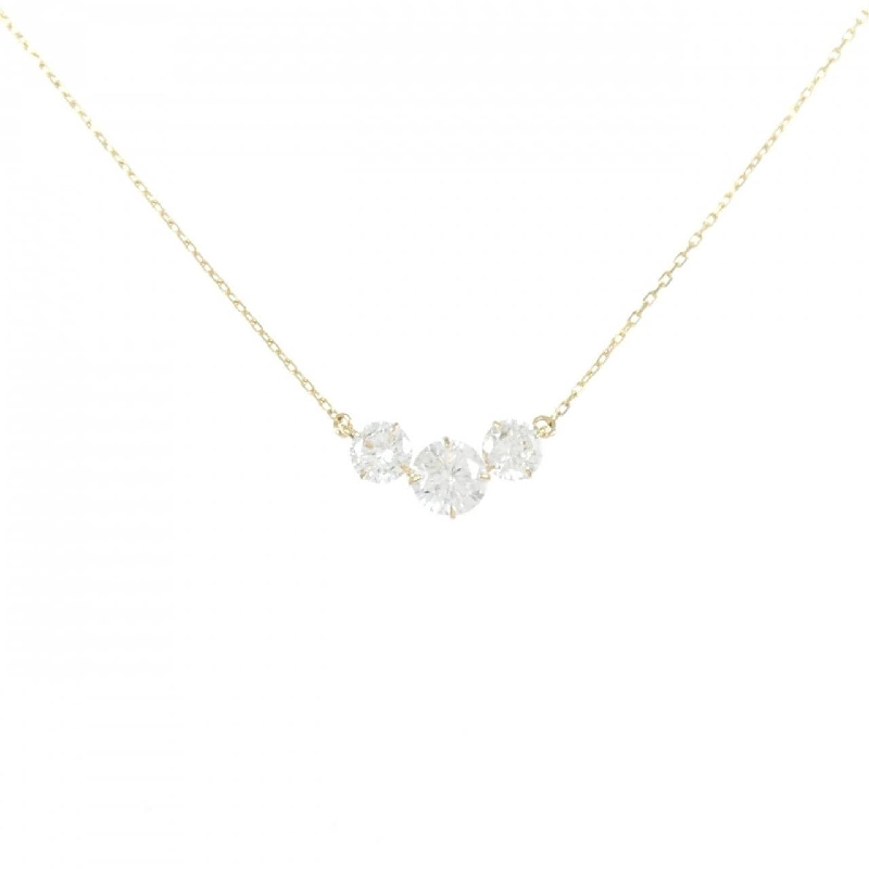 K18YG Cubic Necklace - Hàng hiệu Authentic 862122