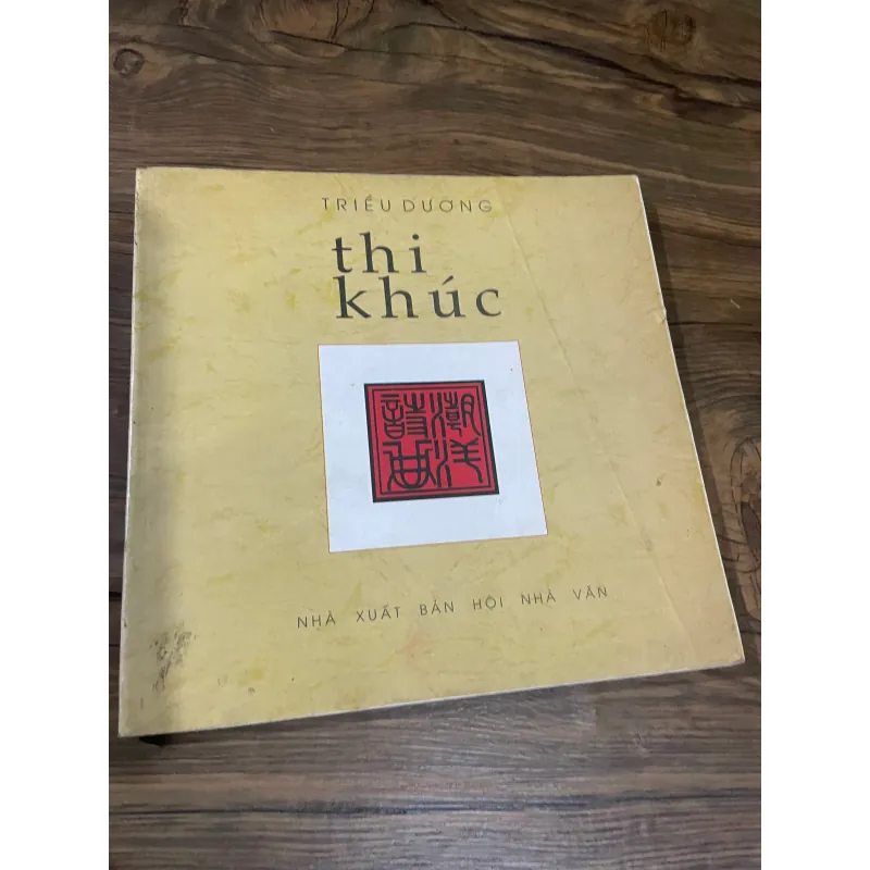 thi khúc - thơ - Triều Dương - sách khổ vuông 591680