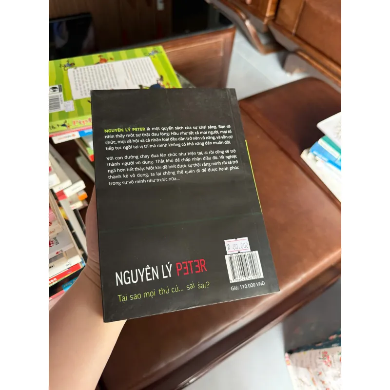NGUYÊN LÝ PETER – Laurence J. Peter|Sách quản trị kinh điển về thăng tiến và thất bại - K3 1008096