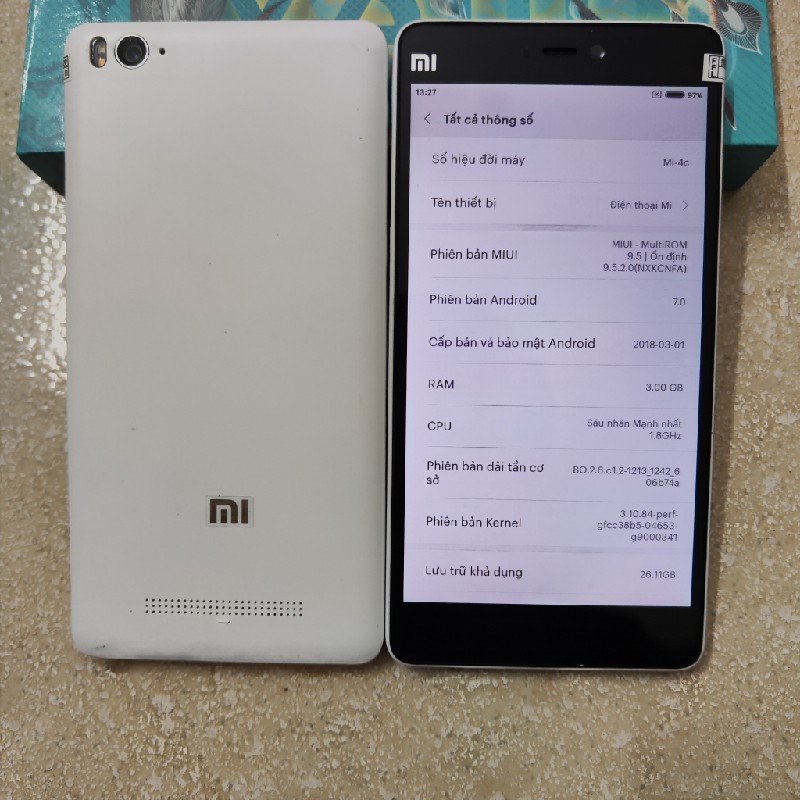 Điện thoại chơi game Xiaomi Mi 4C- RAM 3GB- 2 SIM  21624