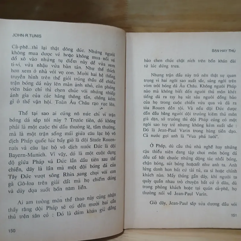 Bạn Hay Thù - John R.Tunis 567626