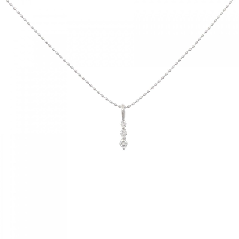 K18WG Dây chuyền kim cương - Hàng hiệu Authentic 862178