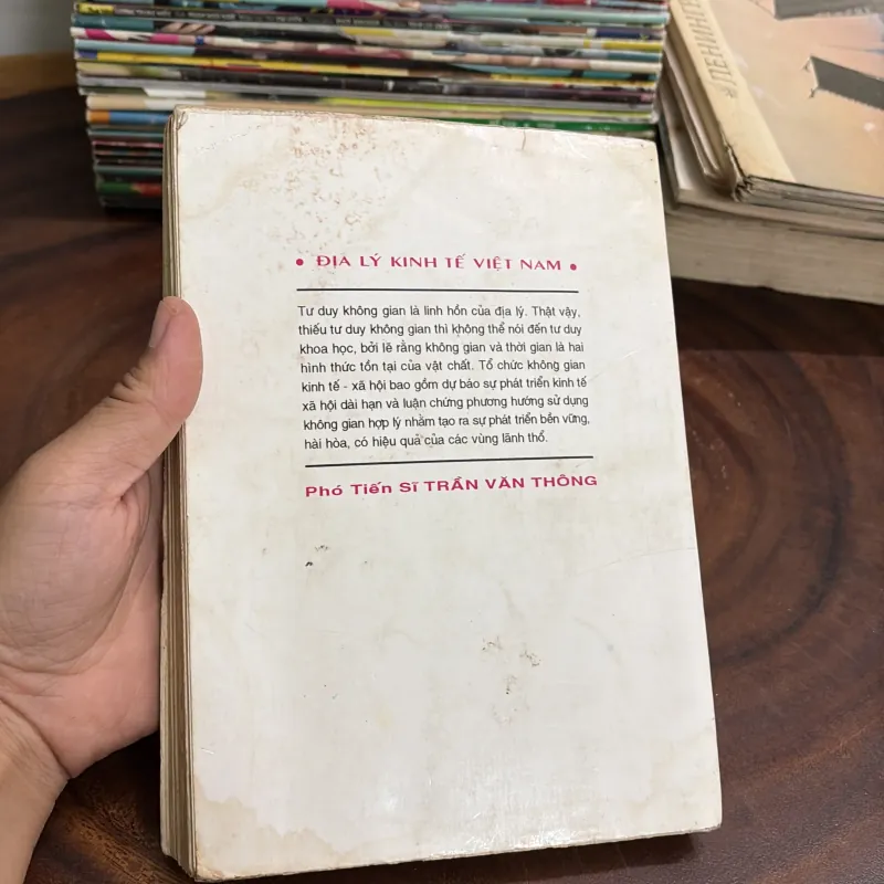 [Có Ẩm Mốc] - II Lịch Sử, Kinh Tế: Địa Lý Kinh Tế Việt Nam - PTS. Trần Văn Thông - 1998 997548