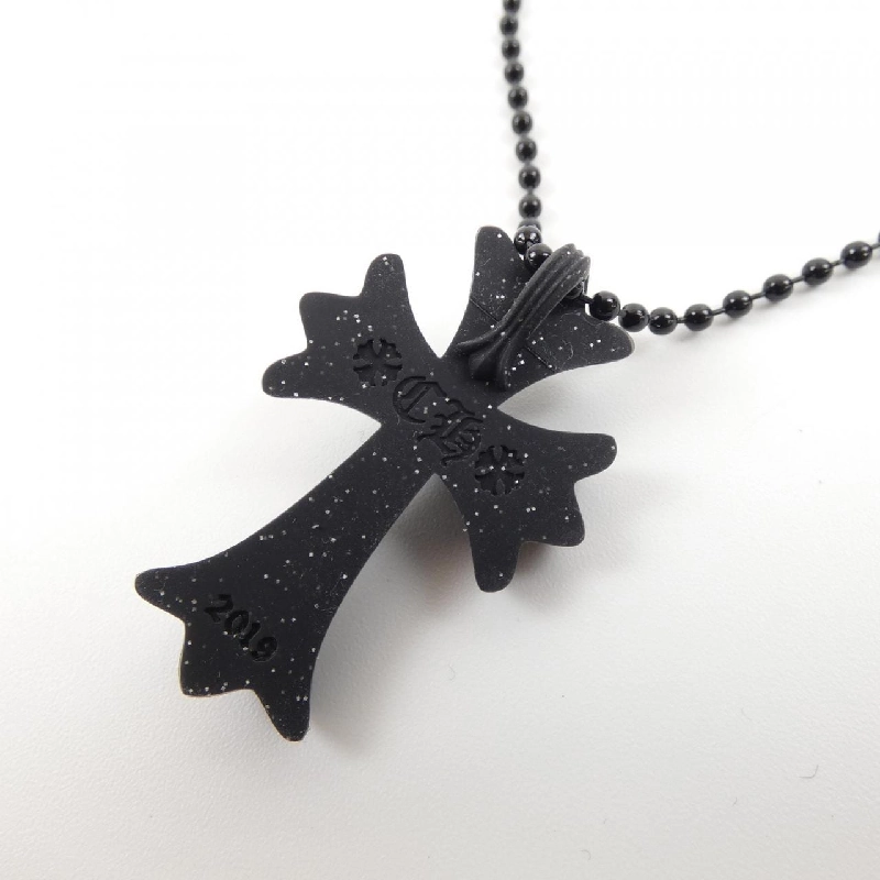 クロムハーツ CHROME HEARTS CH CRS SML PLSTC MATTE BLK GLR BALL CHAI 604175364AHXXXX445 dây chuyền - Hàng hiệu Authentic 901111