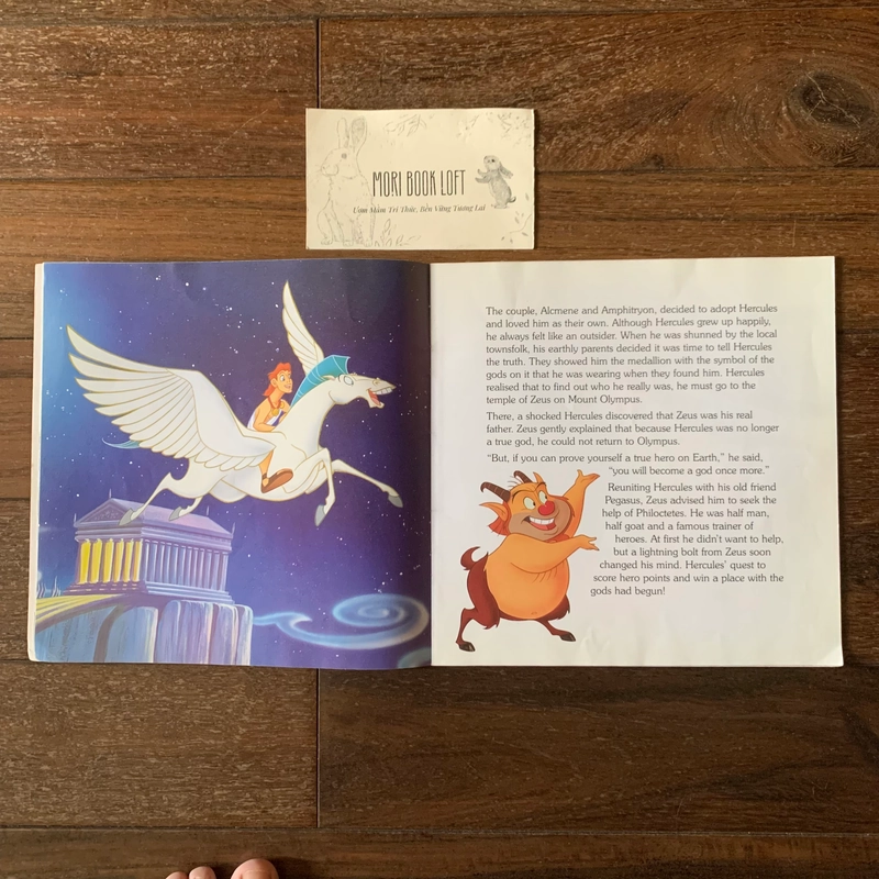Sách ngoại văn Hercule, Used, Disney Book 532099