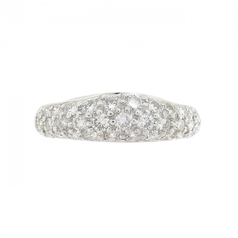 Nhẫn kim cương pavé PT900 0.65CT 668989
