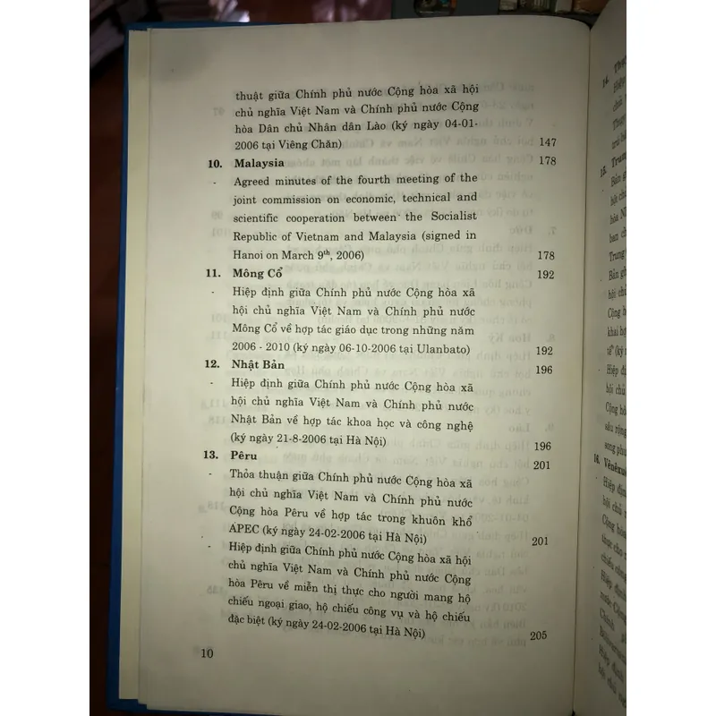 Niên giám các điều ước quốc tế nước Cộng hoà xã hội chủ nghĩa Việt Nam ký năm 2006  594562