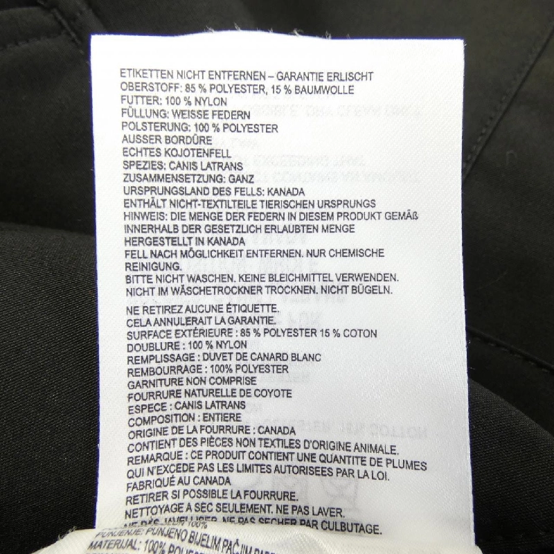 Áo khoác lông vũ Bronte R 2603JL của Canada Goose 632899