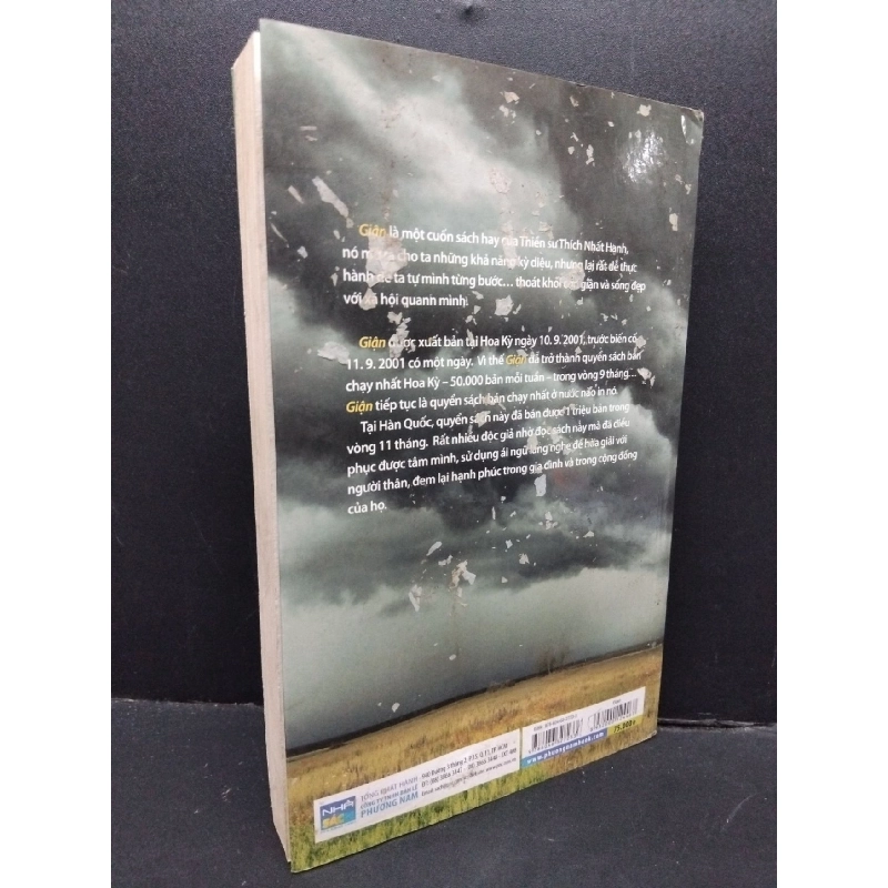 Giận mới 60% ố ẩm 2017 HCM1410 Thích Nhất Hạnh TÂM LINH - TÔN GIÁO - THIỀN 917481