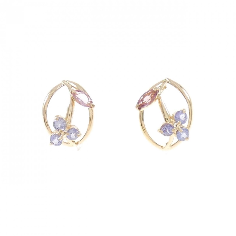 K18PG Tourmaline Bông tai - Hàng hiệu Chính hãng 870351