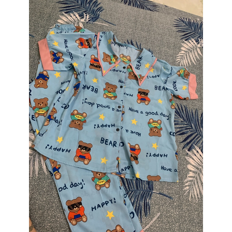 Đồ bộ pijama,lụa mango mát ít nhăn.55kg đổ lại. 273870