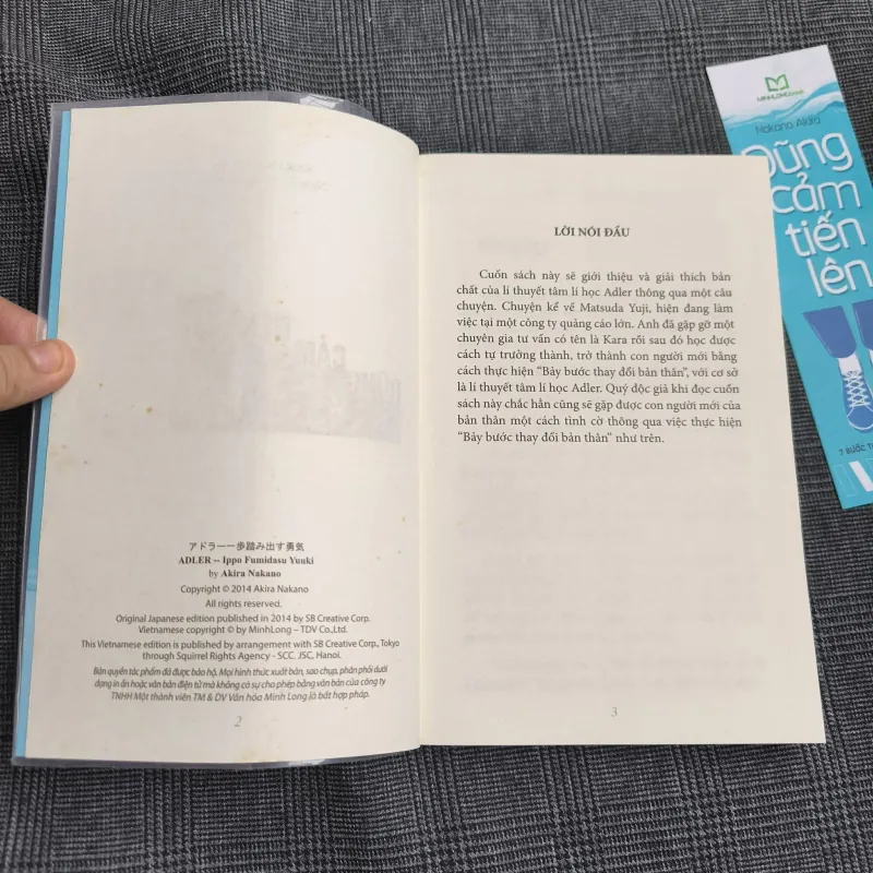 Dũng Cảm Tiến Lên - 7 Bước Thay Đổi Bản Thân - Nakano Akira (Tặng kèm bookmark) 557586