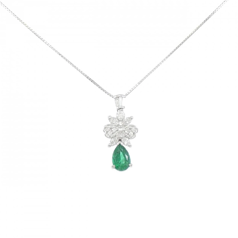 Dây chuyền ngọc lục bảo PT900/PT850 1.13CT - Hàng hiệu Chính hãng 858847