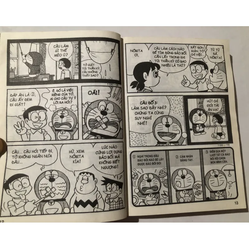 Doremon đố vui tập 3 - Doremon quá khứ và tương lai - Bản đọc xuôi, in năm 2009,  1001616