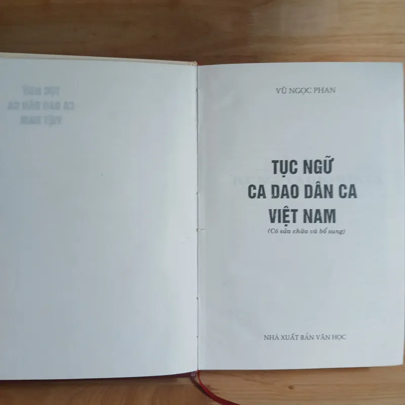 Tục Ngữ - Ca Dao - Dân Ca Việt Nam (Vũ Ngọc Phan) 974894