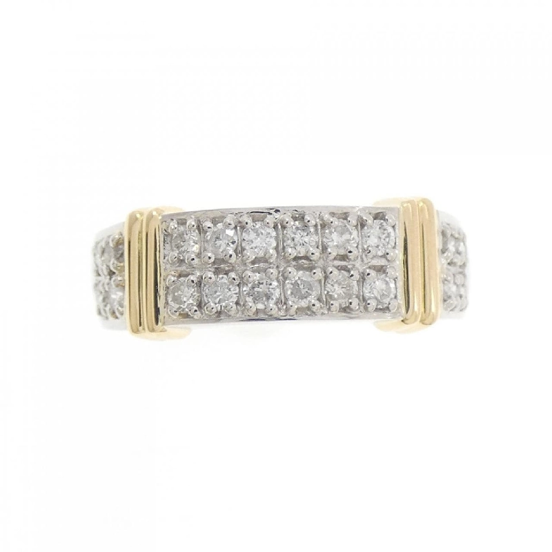 Nhẫn kim cương PT900/K18YG 0.30CT - Hàng hiệu Authentic 848232