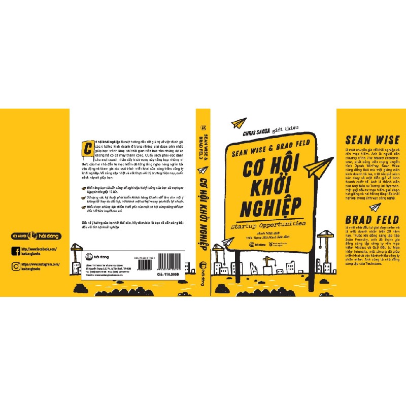 Cơ Hội Khởi Nghiệp - Sean Wise, Brad Feld 138085