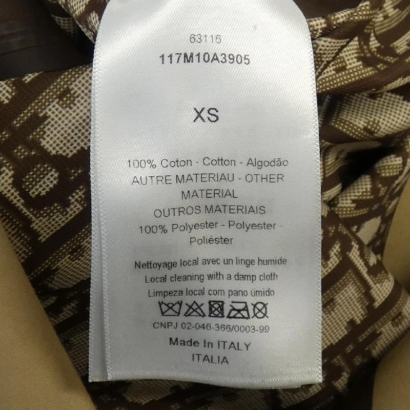 Áo khoác CHRISTIAN DIOR Oblique 117M10A3905 - Hàng hiệu Chính hãng 822765