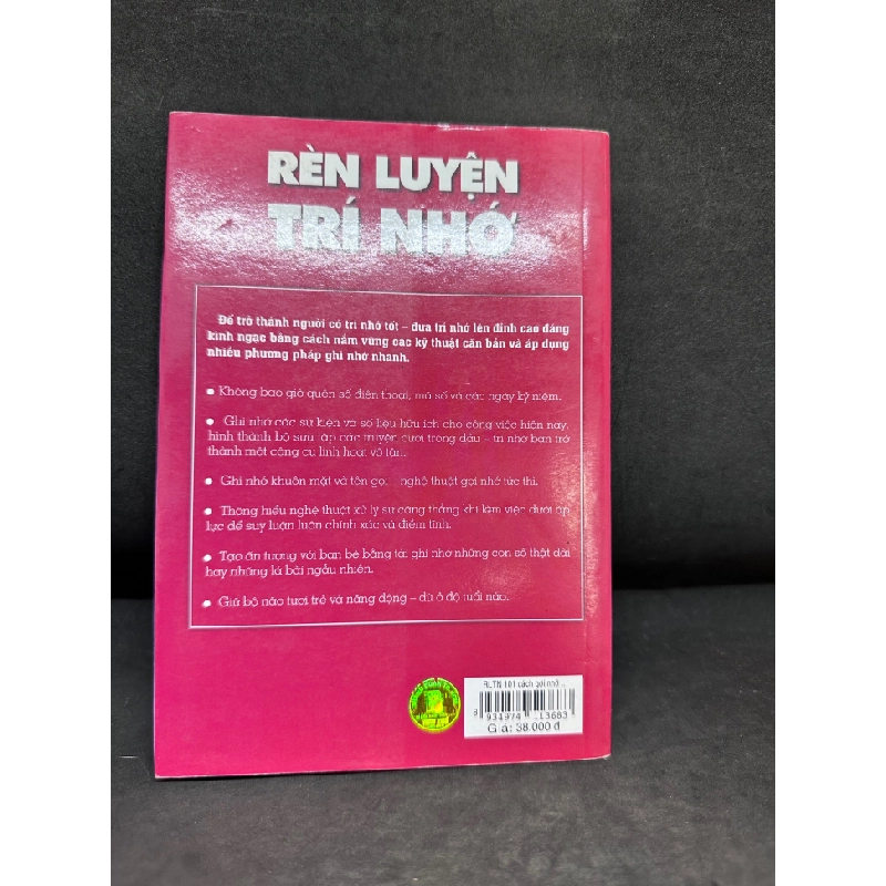 Rèn Luyện Trí Nhớ, 101 Mẹo Gợi Nhớ Tức Thì, Michael Tipper, Mới 80% (Ố Nhẹ), 2012 SBM2407 Oreka-Blogmeo 194255