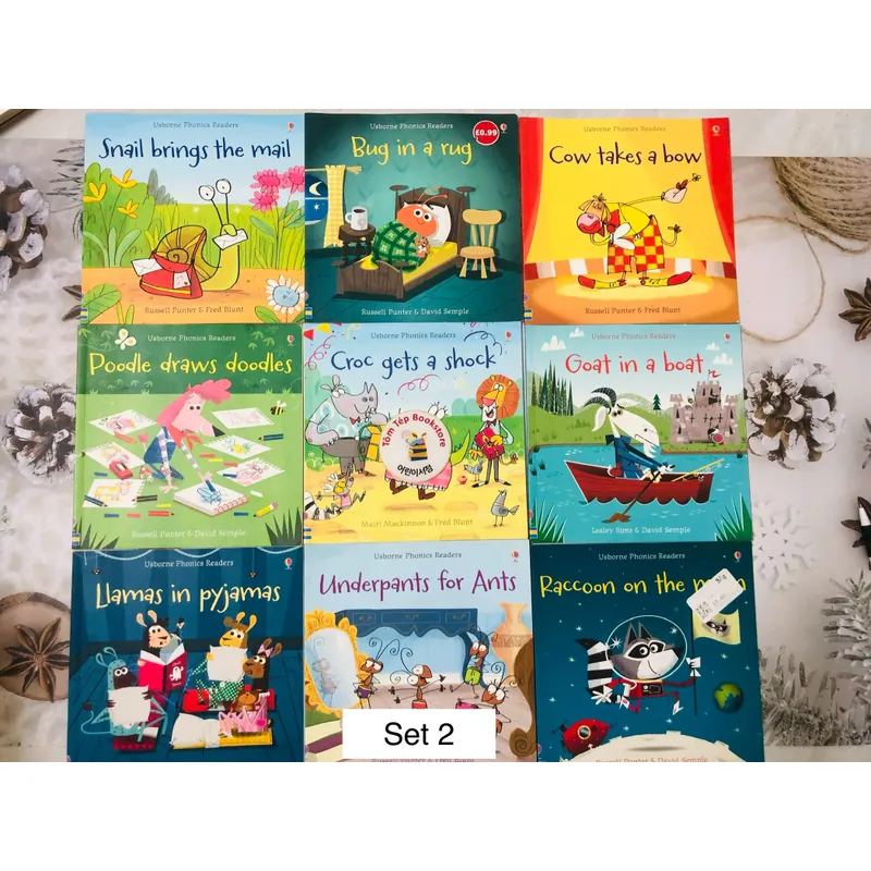  Set mở rộng Usborne Phonics Readers – 9 cuốn luyện đọc siêu vui- set 2 706187