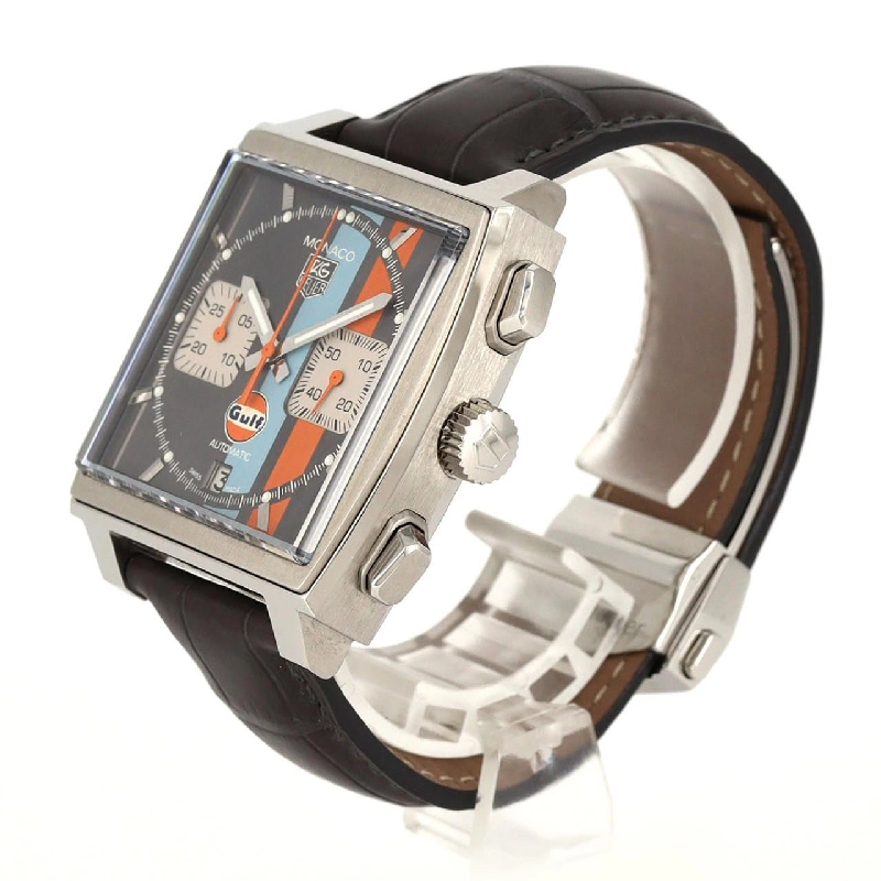 TAG Heuer Monaco Chrono Vintage Gulf LIMITED CAW2113.FC6250 SS Automatic - Hàng hiệu Authentic 882713