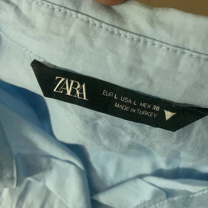 Đầm ngắn cổ sơ mi - Zara 475075
