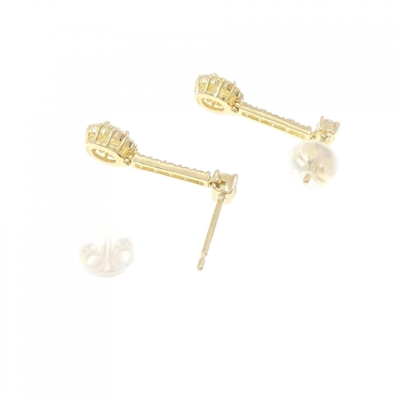 K18YG Bông tai kim cương 0.60CT - Hàng hiệu Chính hãng 871601