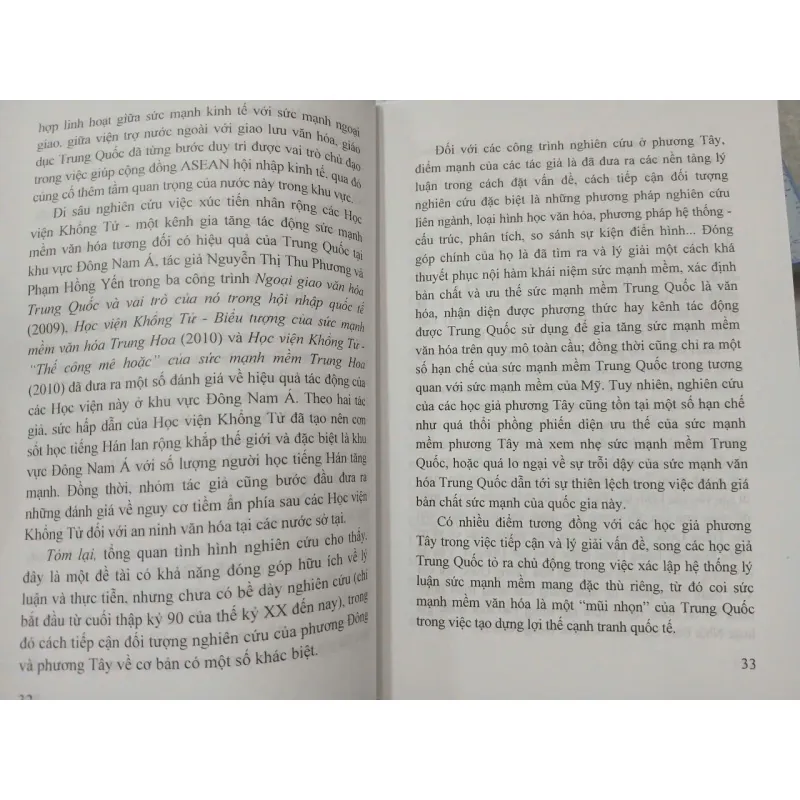SỨC MẠNH MỀM VĂN HÓA TRUNG QUỐC TÁC ĐỘNG TỚI VIỆT NAM VÀ MỘT SỐ NƯỚC ĐÔNG Á 695922