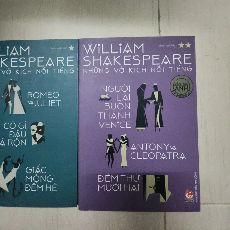 Sách combo 2 quyển William Shakespeare những vở kịch nổi tiếng 717294