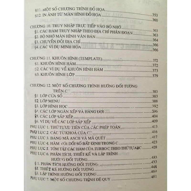 GIÁO TRÌNH C++ & LẬP TRÌNH HƯỚNG ĐỐI TƯỢNG 474856