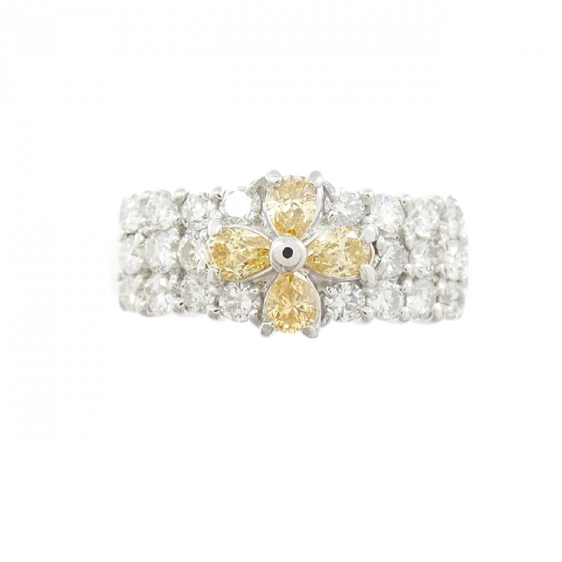 Nhẫn kim cương hoa PT900 0.30CT - Hàng hiệu Authentic 852471