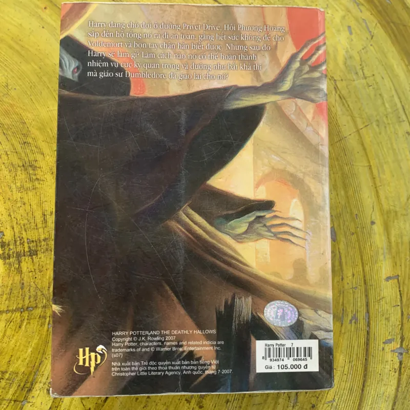 COMBO HARRY POTTER TRỌN BỘ 8 tập - J.K. ROWLING 936542