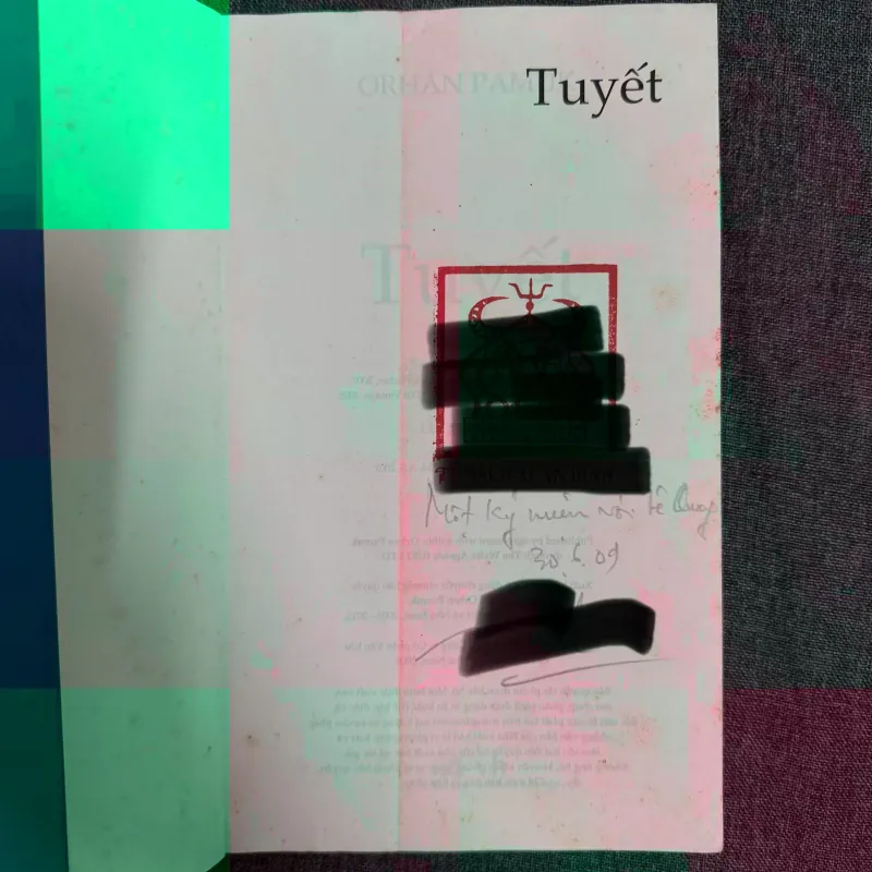 Tuyết - Orhan Pamuk 778709